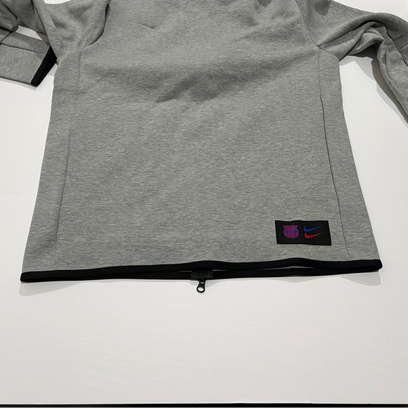 Nike x Barcelona FC, Tech Fleece, DN3084 063, Grey - Picture 11 of 16